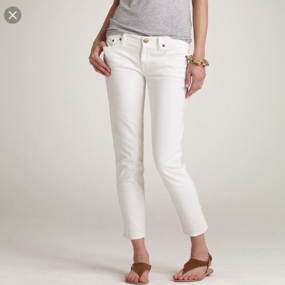 J. Crew Denim - J.Crew Cropped Matchstick Ankle Jeans